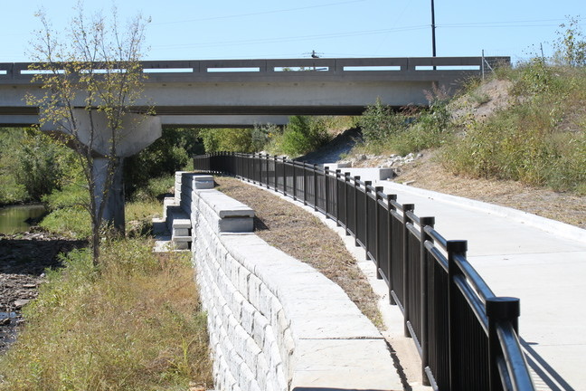 Pedestrian Trail Rail, Lenexa KS